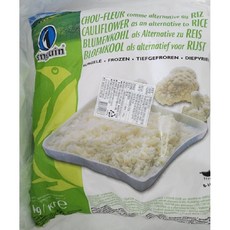 수입산 냉동 컬리플라워 라이스 2.5KG 컬리플라워100% 저칼로리 식재료 볶음밥 리조또 아이스박스 발송 수령 냉동보관, 1개