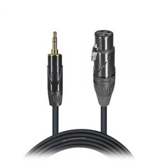 XLR-XLR 마이크 케이블 Senheiser MKE 600 MKH 8060 416-P48U3 샷건 마이크와 호환 (XLR 20Ft), XLR to 3.5mm TRS