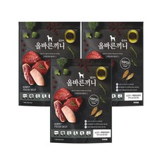 올바른끼니 알파-양고기 보스웰리아, 소, 1.25kg, 3개