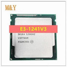 Xeon E3-1241V3 CPU 3.50GHz 8M LGA1150 쿼드 코어 데스크탑 E3-1241 V3 프로세서
