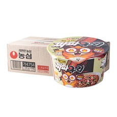 농심 앵그리 짜파구리 큰사발면 108g 16입 /박스상품, 1KSH_앵그리짜파구리16입