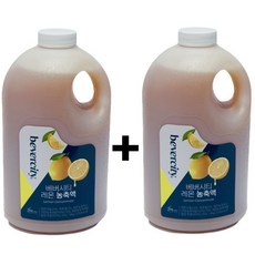(증정 1+1 동일제품증정)세미 베버시티 레몬 농축액 1.8kg, 단품, 단품