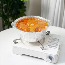 일회용 은박냄비 알루미늄 직화용기 POT252대형, 2개, 10세트