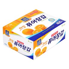 허밍 퓨어 일회용 위생장갑 400매, 1개, 400개입