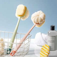 샤워 양면솔 투인원 바디브러쉬, 그린, 1개, 1개입