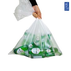 쓰레기봉투 평판 반투명, 200개, 30L