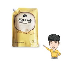 순샘 쌀뜨물 주방세제 리필, 1L, 1개