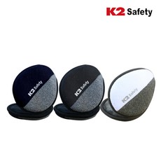 K2 Safety 듀얼스타일 기모귀마개 방한귀덮개 귀도리 귀마개, 블랙그레이