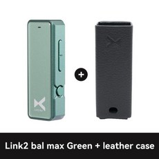 DAC 헤드폰앰프 휴대용 블루투스 XDUOO-Link2 Bal MAX USB &amp; 밸런스드 링크 2 BAL, 02 Grey with case - ifizendacsignaturev2