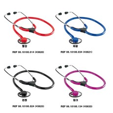 독일 가베 간호사용 단면 청진기(Colorscop-Plano), 보라, 1개