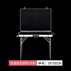 캠핑박스 .노점 안내판 가방 라이트내재 노점진열대 소품 국다용도 캠핑 수납, T05-일반형 중간사이즈 알루미늄상자 70*50높은/륜