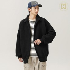 코디코치 골덴 가디건 데일리 무지 니트 카라넥 세미 오버핏 아우터 카디건