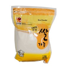 쌀가루 국산 100 뚜레반 1kg, 1개