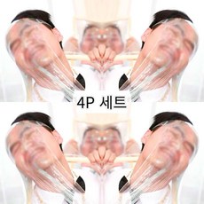 레크레이션 MT단체게임 랩 얼굴뚫기 4P 세트, 랩 창문틀 4P