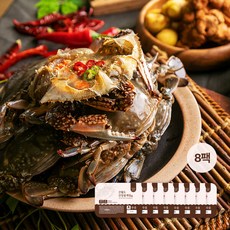 유명근 간월도 간장꽃게장 400g x 8팩 / 총 3.2kg, 단일속성, 8개