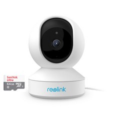 리오링크 E1프로 E1 Pro 400만화소 상하좌우 팬틸트 가정용 유무선 홈CCTV 2.4G 5G 듀얼밴드Wifi IP카메라, 선택3 리오링크E1프로+메모리카드64G