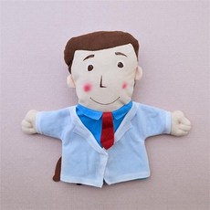 가베가족 KS2614 직업손인형 의사, 해당없음, one color/free