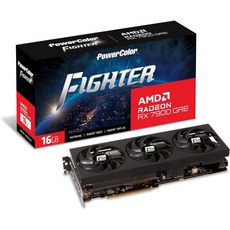 파워컬러 헬하운드 AMD 라데온 RX 7900 GRE 그래픽카드 16GB GDDR6, 7900 GRE Fighter