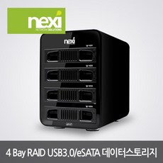 (NEXI) 넥시 NX804RU30 RAID (4베이) (USB3.0) (NX770) (DAS) SEAGATE 정품HDD (SEAGATE 정품HDD 8TB(2TB4)) 정품/베이/넥시, 단일 모델명/품번