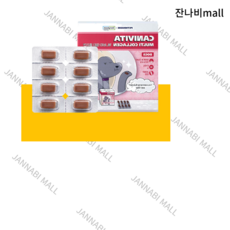 [페스룸x동국제약] 캐니비타 멀티 콜라겐 강아지 영양 간식 피부 모질 관절 영양제정품