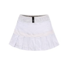 골프공 여름시즌 테니스 치마바지 여성속건 트레이닝바지 스커트비침방지 골프 여성 배드민턴 반바지 짧은치마, C01-화이트, T05-XXXL(125-150)