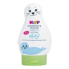Hipp 힙 베이비 물개 샴푸 & 샤워 200ml, 1개