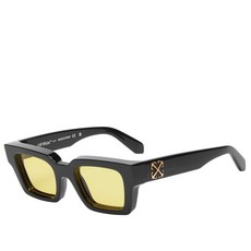 Off-White Sunglasses Off-White Virgil Sunglasses - Black & Yellow