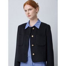 CC콜렉트 씨씨콜렉트 C-Exclusive칼라리스 싱글 핸드메이드 자켓C244MSG153175141