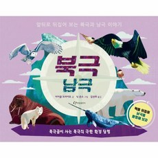 웅진북센 북극 남극 앞뒤로 뒤집어보는 북극과 남극이야기, One color | One Size, 9788970947815