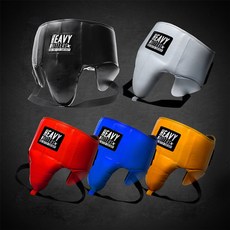 [헤비히터] 복싱 그로인가드 낭심보호대 벨크로 레이스업 킥복싱 MMA 무에타이, H6-SGP, 화이트, 1개