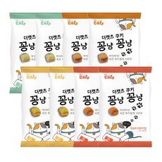 더캣츠 쿠키 꽁냥꽁냥 100g 4종 콤보, 연어맛, 4개