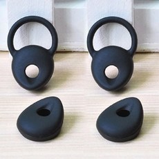 Jabra Mini Classic T 25 용 실리콘 이어버드 팁 젤 커버 슬리브 교체 이어팁 이어팁 4 개, [03] 1, 1.2
