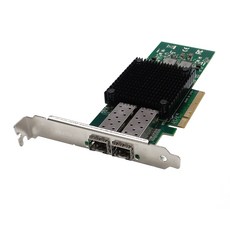 넥스트유 듀얼포트 SFP 10G 8배속 서버 랜카드 LP지원 582SFP-10G-MX