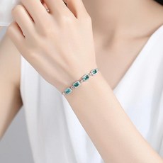 실버925테니스팔찌