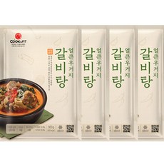 해와바다 우거지 갈비탕 500g 얼큰한 해장국 소갈비대 국내산우거지, 4개