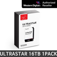 WD Ultrastar 4TB~18TB 1PACK~4PACK 특가모음전, HC550-1P, 16TB - wd16tb