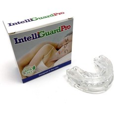 intelliguard pro 치과 용 마우스 가드bruxism 야간 용 마우스 가드치아 갈기 야간 가드성형 조정 부드럽고 얇고 편안., One Color, One Size