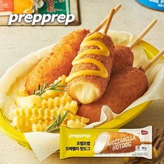 프렙프렙 모짜렐라 치즈 핫도그 20팩, 90g, 1세트