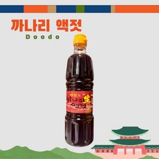 두도액젓 국산 명품 백령도 다조푸드 명품 까나리액젓, 1개, 800ml