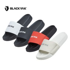 블랙야크 슬리퍼 커플 키높이 푹신한 쿠션 여름 신발 남성여성 실내화 슬라이드 스톨, WHITE/BLACK, 1개