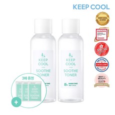 [킵쿨] 수드 대나무 토너 총 320ml+마스크팩 3매 증정, 1개