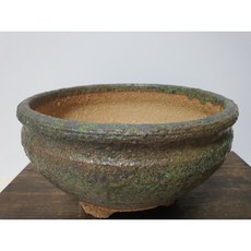 [우암]수제화분 물레 낮은 화분 다육 화분