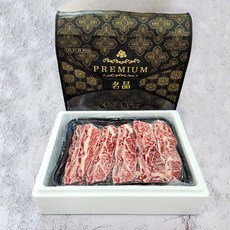 LA갈비 선물세트 꽃갈비 소갈비 우대갈비 명절선물세트 블랙앵거스 스테이크 소고기 2kg, 1개