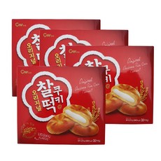청우식품 찰떡쿠키 오리지날 215g, 4개