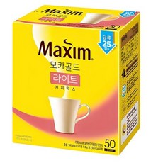 맥심 모카골드 라이트 커피믹스, 11.8g, 1개입, 100개