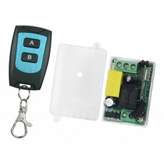 JC 송신기 및 수신기 433Mhz DC 10V 1CH Wireless Remote Control Switch, 1개