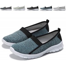 (사이즈255) [HUMBGO] 실내화 여성 남성 갑판 신발 노인 재활 간호 신발 하늘색 EU41 (25.5cm) # C-LB41