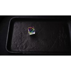 큐빅 빛나는 펜던트 edc 칼 가방 장식 향, 아크릴 컬러 풀 (99 개 한정판)