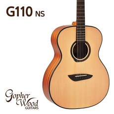 고퍼우드 어쿠스틱 통기타 G110NS 무광 입문용 여성용 초등학생용, G110 NS, 1개