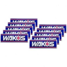 와코의 메탈릭 스티커 미니 사이즈 약 2.4 x 0.8인치 (62 x 20mm) (10개 팩), Pack of 10, 10개